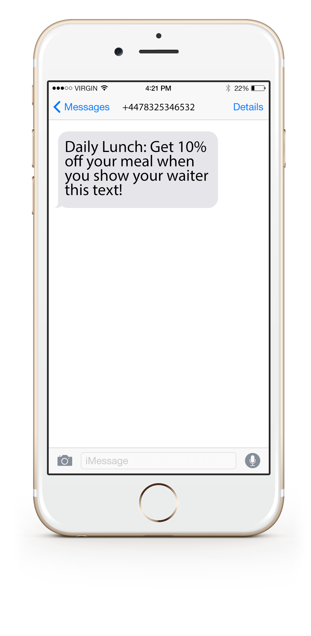 Text Message Template