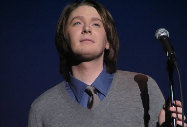 Clay Aiken Waukegan in American Idol TV show.